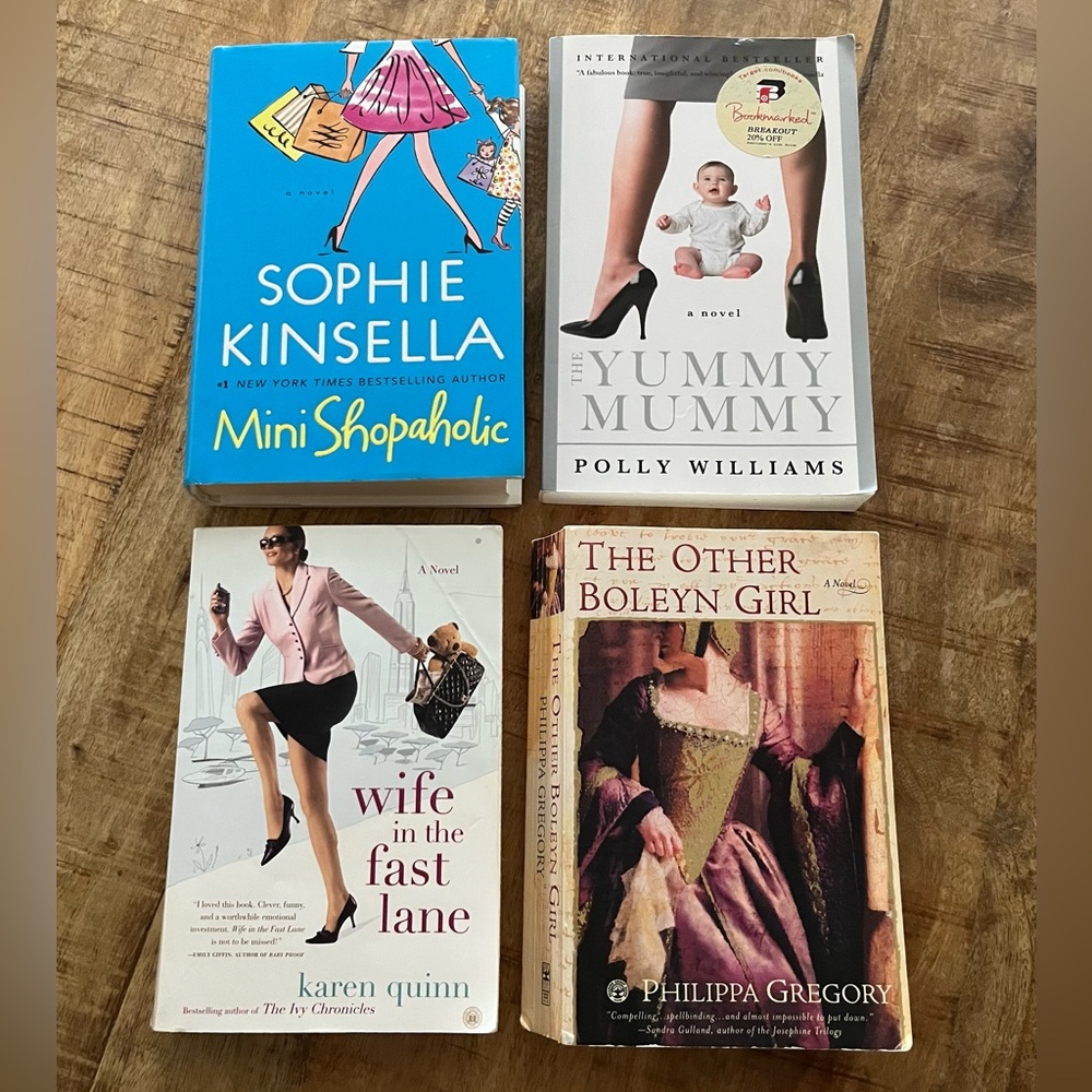 Lot of 4 books-great summer reading!